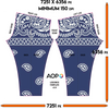 Crip Cuz Blue Bandana Leggings - Mr.SWAGBEAST