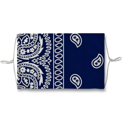 Blue Crip Bandana Face Mask - Mr.SWAGBEAST