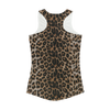 Leopard Fur Print Women Performance Tank Top - Mr.SWAGBEAST