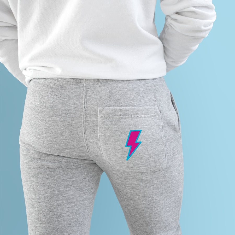 Premium Fleece SwagBeast Lighting Bolt Joggers - Mr.SWAGBEAST