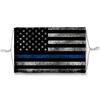 Blue Lives Matter Blue Lives Matter Flag Face Mask - Mr.SWAGBEAST