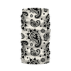 White with Black Bandana Paisley Pattern Neck Warmer Morf Scarf - Mr.SWAGBEAST