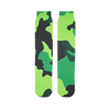 Neon Green Camo Tube Socks - Mr.SWAGBEAST