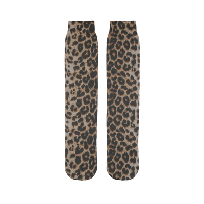 Leopard Fur Print Tube Socks - Mr.SWAGBEAST