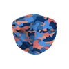 Blue Orange Camo Face Mask - Mr.SWAGBEAST