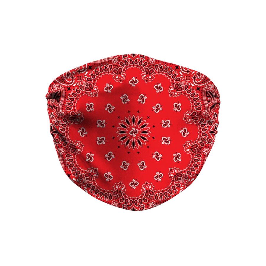 Red Bloods Bandana Face Mask - Mr.SWAGBEAST