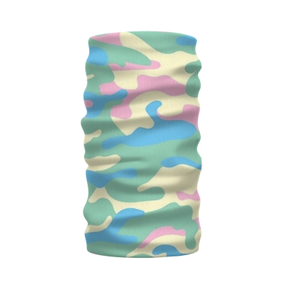 Pastel Colors Camo Neck Warmer Morf Scarf - Mr.SWAGBEAST