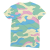 Pastel Colors Camo Classic Sublimation Women's T-Shirt - Mr.SWAGBEAST