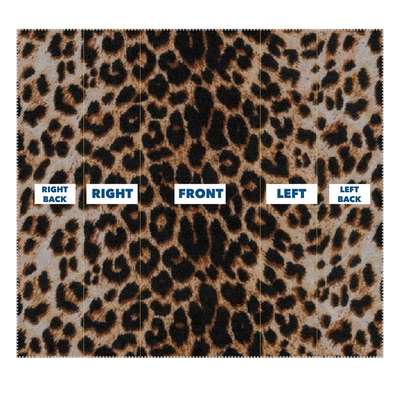 Leopard Fur Print Neck Gaiter/Face Mask - Mr.SWAGBEAST