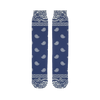 Crip Cuz Blue Bandana Crip Cuz Blue Bandana Tube Socks - Mr.SWAGBEAST