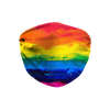 LGBT Pride Rainbow Canvas Paint Face Mask - Mr.SWAGBEAST