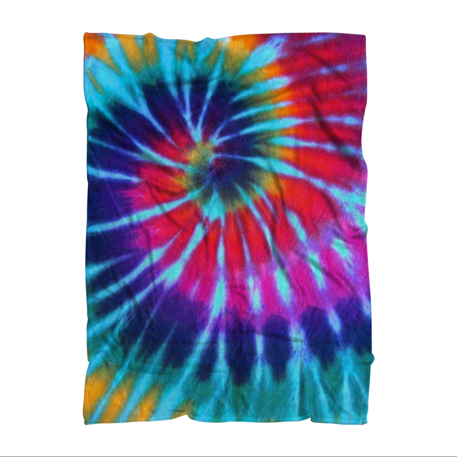 Tie Dye Pattern Premium Adult Blanket - Mr.SWAGBEAST