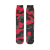 Red Black Camo Tube Socks - Mr.SWAGBEAST
