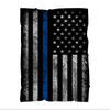 Blue Lives Matter Blue Lives Flag Premium Adult Blanket - Mr.SWAGBEAST