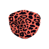 Neon Peach Leopard Spot Face Mask - Mr.SWAGBEAST