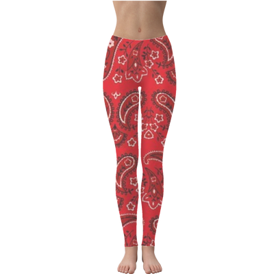 Red Bloods Bandana Leggings - Mr.SWAGBEAST