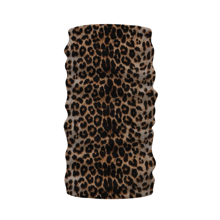 Leopard Fur Print Neck Warmer Morf Scarf - Mr.SWAGBEAST