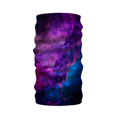 Blue Purple Space Nebula Neck Warmer Morf Scarf - Mr.SWAGBEAST