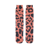 Neon Peach Leopard Spot Tube Socks - Mr.SWAGBEAST