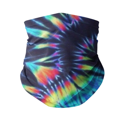 Dark Tie Dye Neck Gaiter/Face Mask - Mr.SWAGBEAST