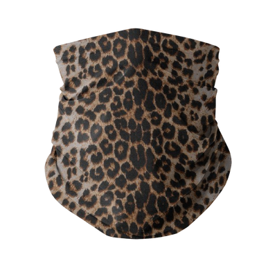 Leopard Fur Print Neck Gaiter/Face Mask - Mr.SWAGBEAST