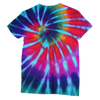 Tie Dye Pattern Women's Cut T-shirt All Over Print - Mr.SWAGBEAST