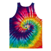 Rainbow Swirl Tie Dyed Adult Tank Top - Mr.SWAGBEAST