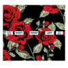 Red Roses on Black Neck Gaiter/Face Mask - Mr.SWAGBEAST