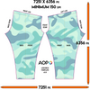 Teal Green Baja Camo Leggings - Mr.SWAGBEAST