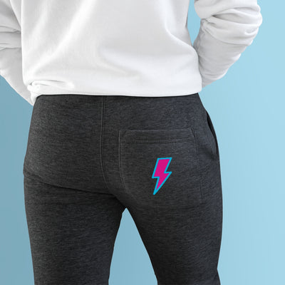 Premium Fleece SwagBeast Lighting Bolt Joggers - Mr.SWAGBEAST