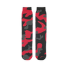 Red Black Camo Tube Socks - Mr.SWAGBEAST