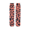 Neon Peach Leopard Spot Tube Socks - Mr.SWAGBEAST