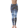 Dark Blues Camo Leggings - Mr.SWAGBEAST