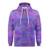 Purple Pink Pastel Camo Pattern Men's/Unisex Premium Pullover Adult Hoodie - Mr.SWAGBEAST