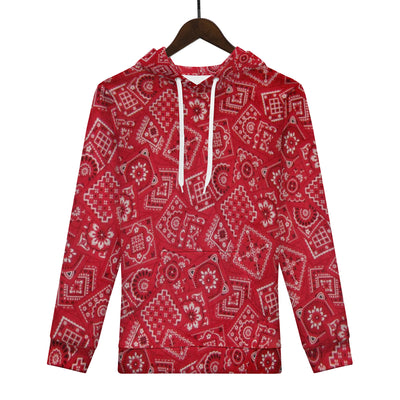 Red Bloods Bandana Men's Unisex Premium Pullover Adult - Mr.SWAGBEAST