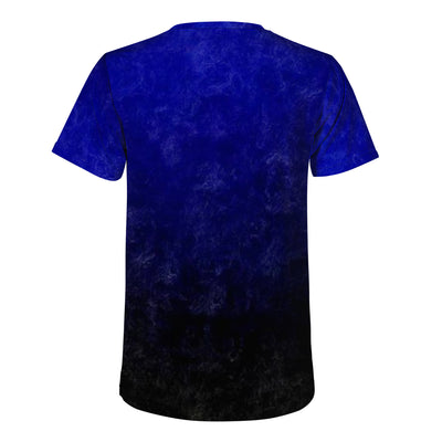 Blue Faded to Black Men's/Unisex Premium Adult T-Shirt - Mr.SWAGBEAST