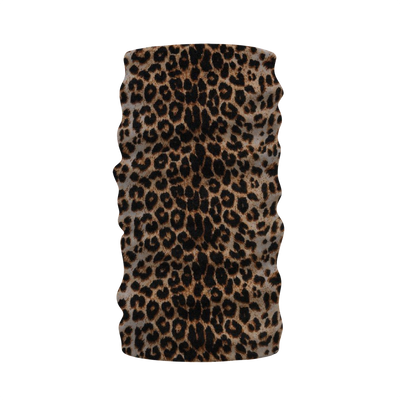 Leopard Fur Print Neck Warmer Morf Scarf - Mr.SWAGBEAST