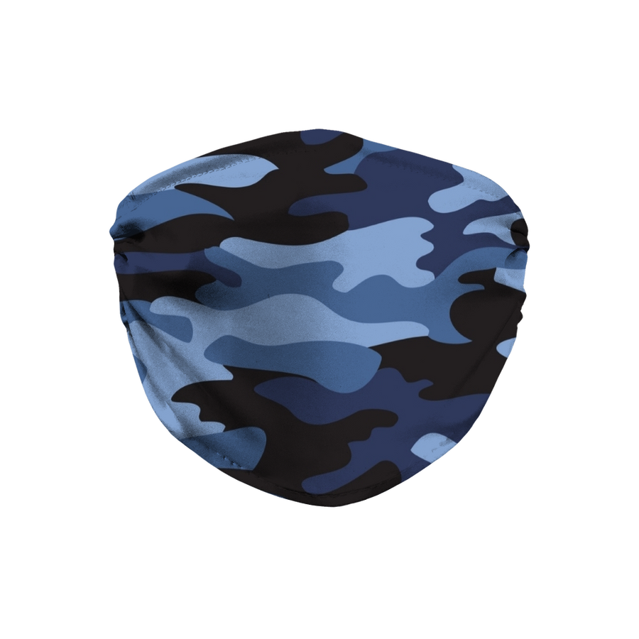 Dark Blues Camo Face Mask - Mr.SWAGBEAST