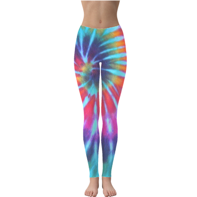 Tie Dye Pattern Leggings - Mr.SWAGBEAST