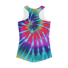 Tie Dye Pattern Women Performance Tank Top - Mr.SWAGBEAST