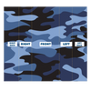 Dark Blues Camo Neck Gaiter/Face Mask - Mr.SWAGBEAST