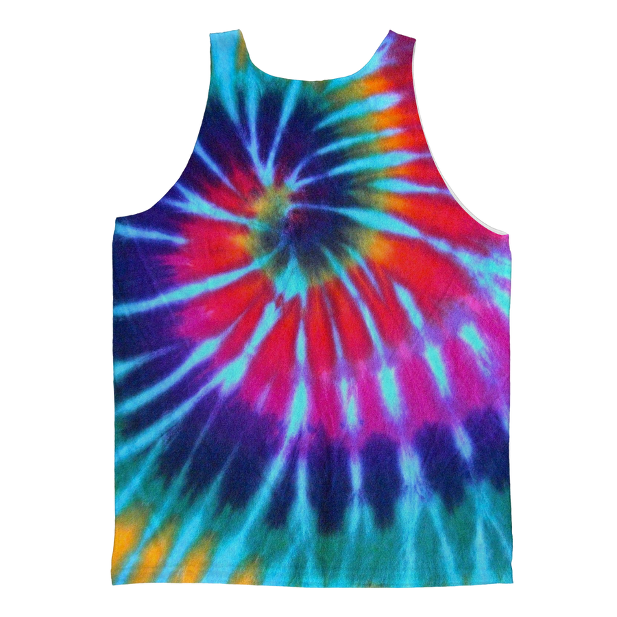 Tie Dye Pattern Adult Tank Top - Mr.SWAGBEAST