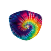 Rainbow Swirl Tie Dye Face Mask - Mr.SWAGBEAST