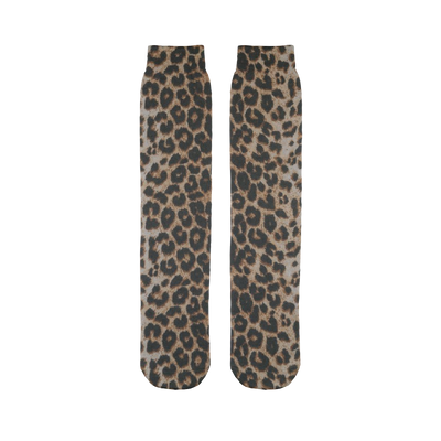 Leopard Fur Print Tube Socks - Mr.SWAGBEAST