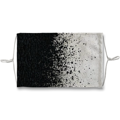 Black Paint Spots White Face Mask - Mr.SWAGBEAST