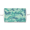 Teal Green Baja Camo Face Mask - Mr.SWAGBEAST