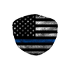 Blue Lives Matter Blue Lives Matter Flag Face Mask - Mr.SWAGBEAST