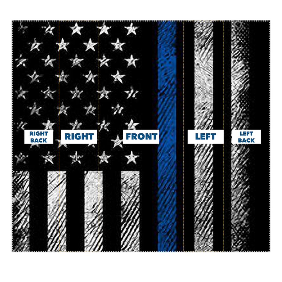 Blue Lives Matter Neck Gaiter/Face Mask - Mr.SWAGBEAST