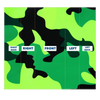 Neon Green Camo Sublimation Neck Gaiter - Mr.SWAGBEAST