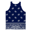 Blue Bandana Adult Tank Top - Mr.SWAGBEAST